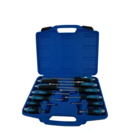 НЕМСКИ Ударна отвертка комплект 12 части KraftWORLD в куфар отверки НЕМСКИ Ударна отвертка комплект 12 части KraftWORLD в куфар отверки