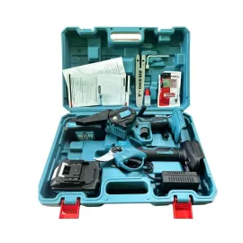 Промо 2в1 комплект KraftRoyal Акумулаторна Лозарска ножица и Акумулаторен Трион с Омасляване Промо 2в1 комплект KraftRoyal Акумулаторна Лозарска ножица и Акумулаторен Трион с Омасляване