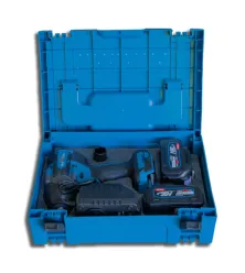 Акумулаторaн Ударен Гайковерт KraftRoyal 36V, 1400 Nm (2x10Ah Батерии)