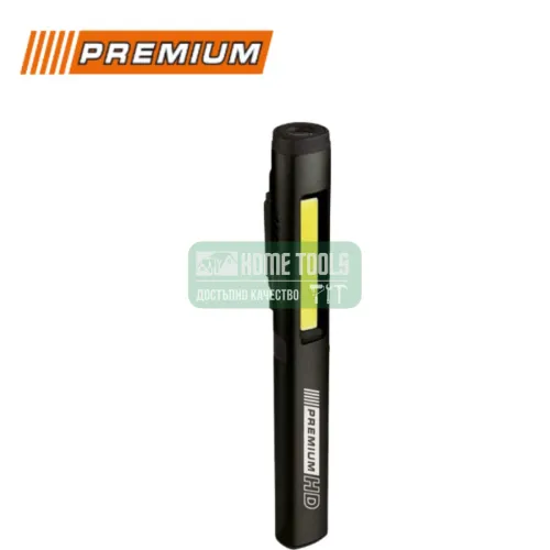  Работна лампа-писалка 5W+3W 450Lum UV+лазер Li-Ion Premium HD