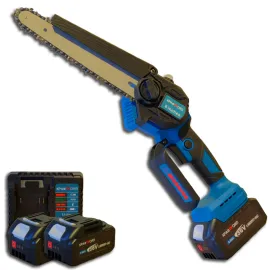 Акумулаторна резачка KraftRoyal 36V 8Ah – с автоматично смазване, дисплей за батерията и 2 вериги Акумулаторна резачка KraftRoyal 36V 8Ah – с автоматично смазване, дисплей за батерията и 2 вериги