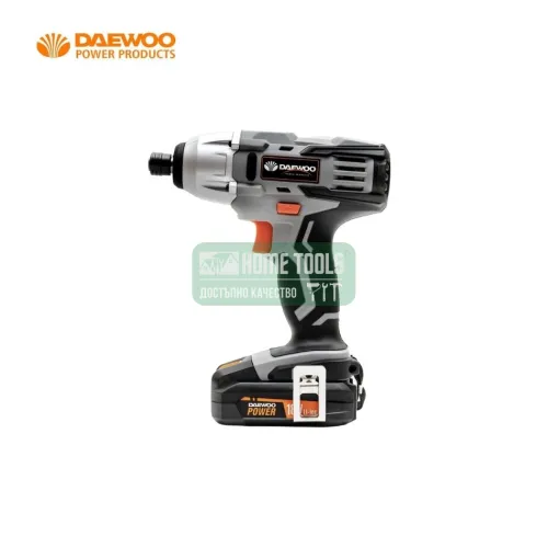 Акумулаторен ударен винтоверт DAEWOO DALID18-1 UNI-BAT, 150 Nm, 20 V, без батерия и зарядно