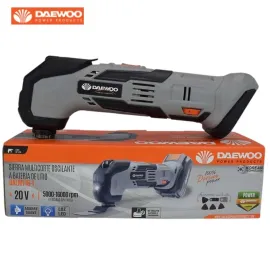 Акумулаторен мултифункционален инструмент DAEWOO DALMT18-1 UNI-BAT, 20 V, без батерия и зарядно Акумулаторен мултифункционален инструмент DAEWOO DALMT18-1 UNI-BAT, 20 V, без батерия и зарядно