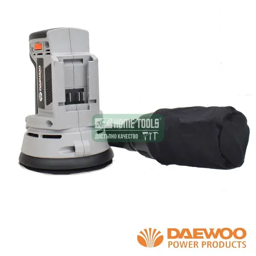 Акумулаторен ексцентършлайф DAEWOO DALOS18-1 UNI-BAT, 20 V, 125 мм, без батерия и зарядно