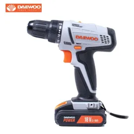 Акумулаторен винтоверт DAEWOO DALD180Q, 18 V, 1.5 Ah, 36 Nm, с батерия и зарядно. Акумулаторен винтоверт DAEWOO DALD180Q, 18 V, 1.5 Ah, 36 Nm, с батерия и зарядно.