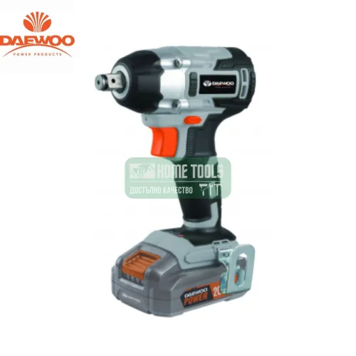 Акумулаторен гайковерт DAEWOO DALIW-18-1B UNI-BAT, 20 V, 280 Nm, без батерия и зарядно