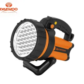 Акумулаторен фенер DAEWOO DASL400, 37 LED, 4 V, 4 Ah, с батерия и зарядно