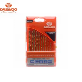 Комплект свредла за метал DAEWOO DWKIT13, 1.5-6.5 мм, 13 броя Комплект свредла за метал DAEWOO DWKIT13, 1.5-6.5 мм, 13 броя