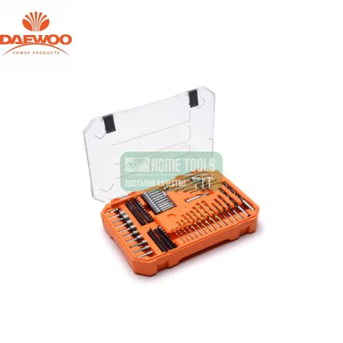 Комплект свредла и битове DAEWOO DWKIT81, 81 части