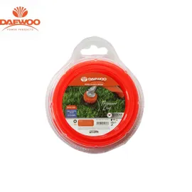 Корда за тример DAEWOO DATL-03B-2.0, 2 мм,2.4мм,2.7мм,3.0мм, 15 м, тип звезда