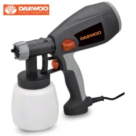 Електрически пистолет за боядисване DAEWOO DASP400, 450 W, 2.5 мм Електрически пистолет за боядисване DAEWOO DASP400, 450 W, 2.5 мм