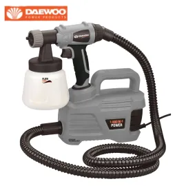Пистолет за боядисване с електрически компресор DAEWOO DASP800, 800 W, 0.3 бара, 1100 мл/мин Пистолет за боядисване с електрически компресор DAEWOO DASP800, 800 W, 0.3 бара, 1100 мл/мин