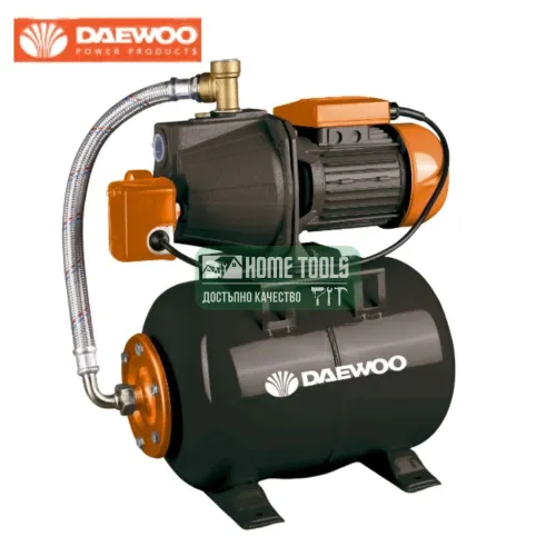 Хидрофорна помпа DAEWOO AUTOJET 80S, 550 W, 3000 л/ч, 28 м, 24 л, 1