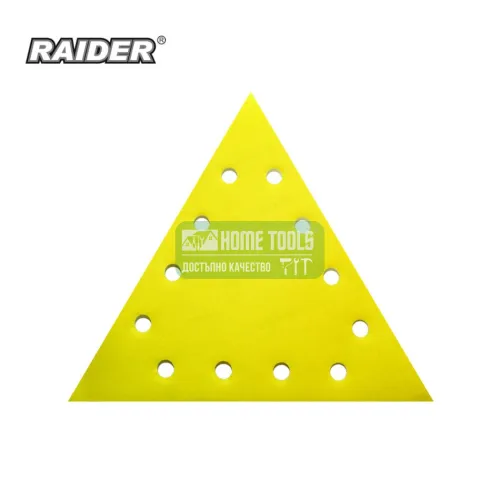Шкурка VELCRO триъгълна Raider 285 mm grit 120 5 броя