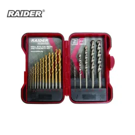 Свредла за метал и бетон 17 броя комплект Raider Ø1.5 - 10 mm Свредла за метал и бетон 17 броя комплект Raider Ø1.5 - 10 mm