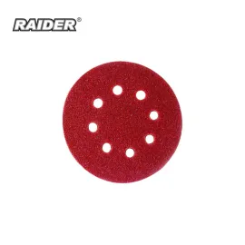 Шкурка за ексцентършлайф Raider, ø125 мм, K180, с 8 отвора, 10 бр