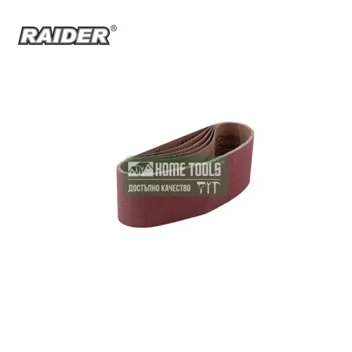 Шкурка за лентов шлайф Raider, 75х533 мм, P 100, 5 бр