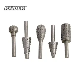 Комплект борчета за дърво Raider, 6 мм, 5 бр.
