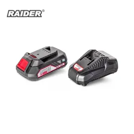 Комплект батерия и зарядно устройство Raider, 20 V, Li-ion, 2 Ah, за серията R20 System