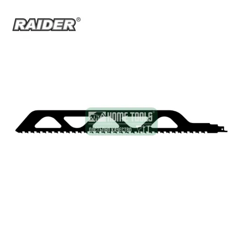 Нож за саблевиден трион за тухли RAIDER 455 x 50 x 1.5 mm TCT 2TPI (12.7 mm) RD-RS2243