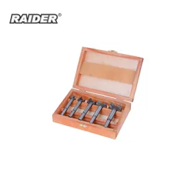 Фрезери за отвори Raider, ø15, 20, 25, 30 и 35 мм, 5 бр