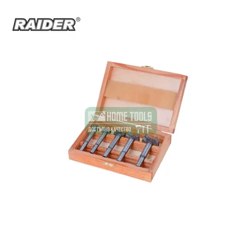 Фрезери за отвори Raider, ø15, 20, 25, 30 и 35 мм, 5 бр