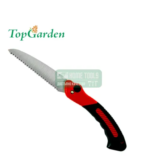 Сгъваем трион с бутон TopGarden, 180 мм