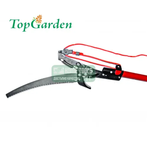 Комплект ножица и трион за високо рязане TopGarden, 280 мм, с дръжка