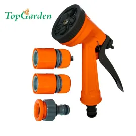 Пистолет за поливане с накрайници TopGarden, 5 функции