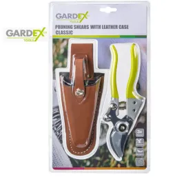 Лозарска ножица с кобур Gardex CLASSIC, 20 см