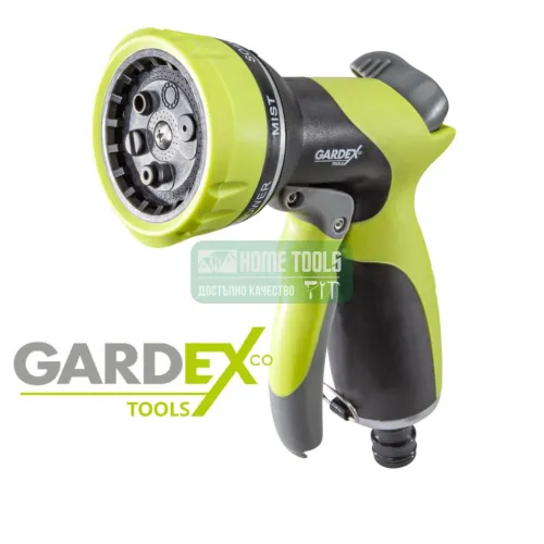 Пистолет за поливане Gardex LUXE, 6 функции