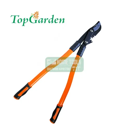 Ножица за клони със зъбчатка TopGarden Premium, 720 мм
