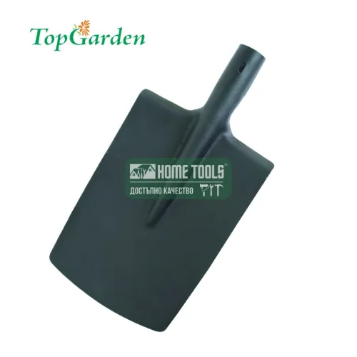 Права правоъгълна лопата TopGarden, 0.8 кг, 400х200 мм