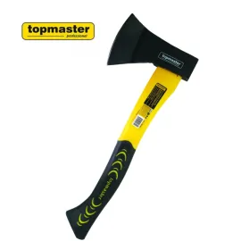 Брадва с дръжка от фибростъкло TMP Topmaster 0.6 kg. с дължина 370 mm.