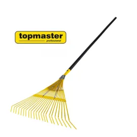 Гребло за листа с дървена дръжка Topmaster