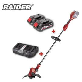 Акумулаторен тример Raider RDP-SBBC20, с батерия и зарядно + Подарък акумулаторна батерия Raider, 20 V, 4 Ah Акумулаторен тример Raider RDP-SBBC20, с батерия и зарядно + Подарък акумулаторна батерия Raider, 20 V, 4 Ah
