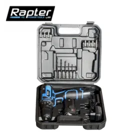 Акумулаторен винтоверт Rapter RRHQLCD-401, 12 V, 25 Nm, с 2 батерии и зарядно Акумулаторен винтоверт Rapter RRHQLCD-401, 12 V, 25 Nm, с 2 батерии и зарядно