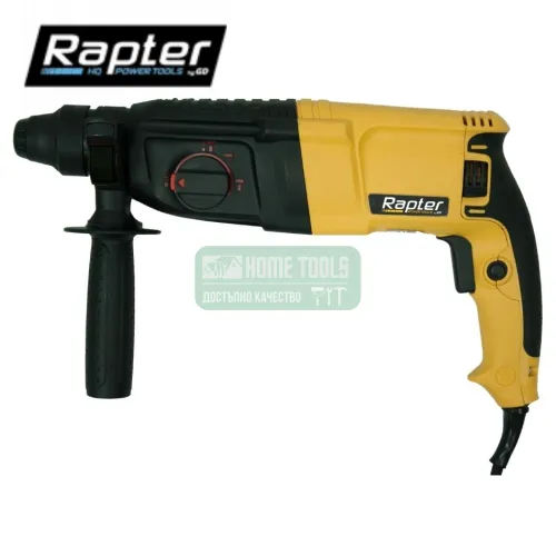 Електрически перфоратор Rapter RR RH-10 / 800 W , 2.6 J /, КУФАР