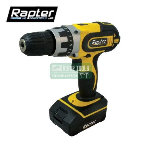 Акумулаторен винтоверт Rapter RR LCD-10 / 14.4 V , 1.3 Ah , 1-10 mm /