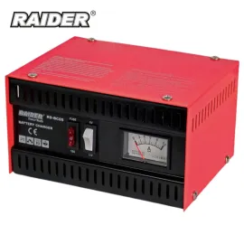 Зарядно за акумулатор RAIDER RD-BC05, 6/12 V, 5 A Зарядно за акумулатор RAIDER RD-BC05, 6/12 V, 5 A