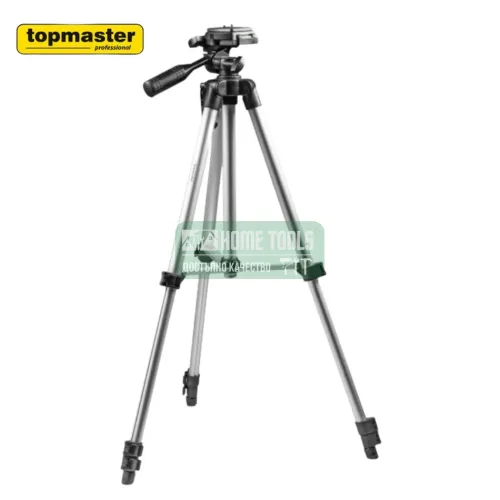 Тринога за лазерен нивелир TOPMASTER, 120 см, 1/4 ″