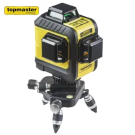 Зелен лазерен нивелир TOPMASTER, 30 м, с 3D лазер Зелен лазерен нивелир TOPMASTER, 30 м, с 3D лазер