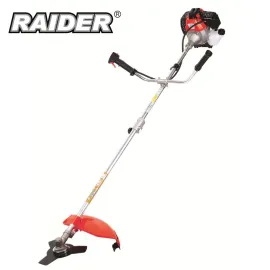 Бензинов тример Raider RD-GBC10, 1.5 kW, 42.7 см³, с корда и нож, разглобяем + ПОДАРЪК Работни ръкавици TopStrong