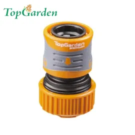 Накрайник за маркуч TopGarden, 3/4", със заключване Накрайник за маркуч TopGarden, 3/4", със заключване