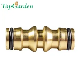 Месингов разклонител за конектори TopGarden, двупосочен Месингов разклонител за конектори TopGarden, двупосочен