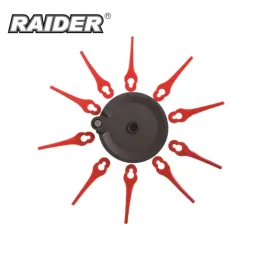 Диск с ножчета за акумулаторен тример Raider RD-GTL22, 10 бр. Диск с ножчета за акумулаторен тример Raider RD-GTL22, 10 бр.