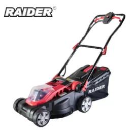Акумулаторна косачка RAIDER RDP-SLM20, от серията R20 System, 20 V, 360 мм, 35 л, без батерия и зарядно устройство -20% Акумулаторна косачка RAIDER RDP-SLM20, от серията R20 System, 20 V, 360 мм, 35 л, без батерия и зарядно устройство -20%