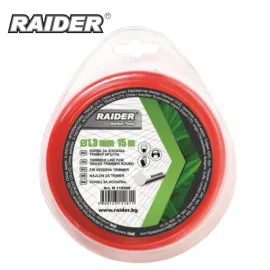 Корда за косачка тример кръгла Raider, Ø1.3 мм х 15 м (за моделите RD-GT)