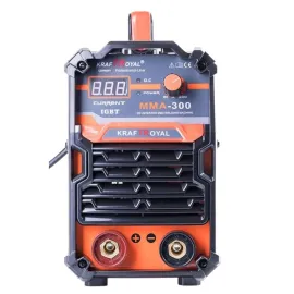 Немски Инверторен Електрожен Kraft Royal 300А с Водоустойчив Kуфар + Соларни Заваръчни Очила Немски Инверторен Електрожен Kraft Royal 300А с Водоустойчив Kуфар + Соларни Заваръчни Очила