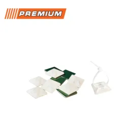 Лепенка за кабели превързване и фиксиране Premium